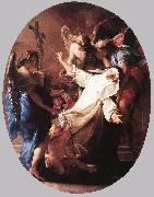 BATONI, Pompeo The Ecstasy of St Catherine of Siena USA oil painting artist